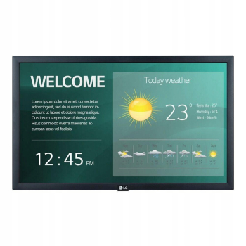 Monitor LG 22SM3G-B czarny 21,5 " Screen Mirroring